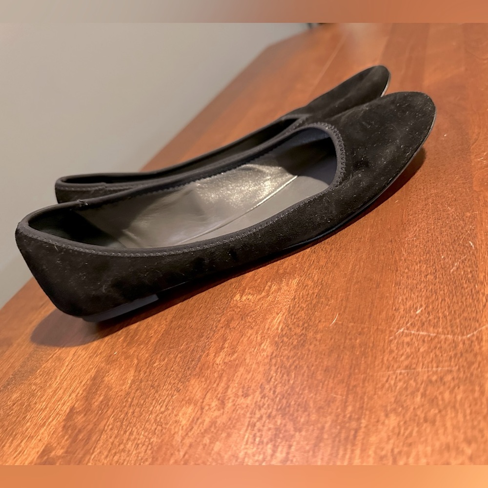 Theory suede flats